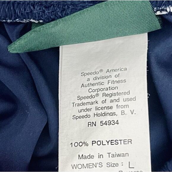 Vintage 1996 Atlanta Olympic Games Speedo Embroidered Navy Track Pants | Size: L - Picture 6 of 8